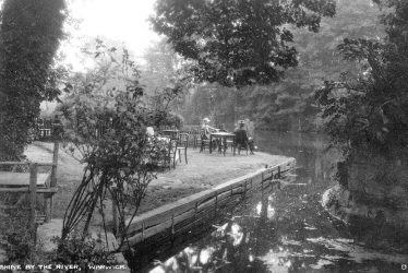 Warwick.  Sunshine by the river