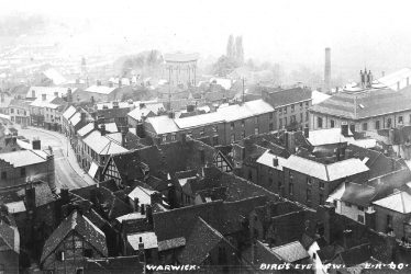 Warwick.  Aerial view