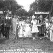 Welford on Avon.  Fancy dress parade at fete