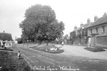 Wellesbourne.  Chestnut Square