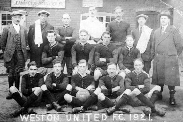 Weston under Wetherley.  Weston United Football Club