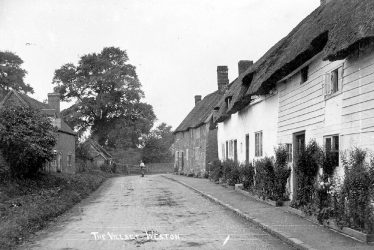 Weston under Wetherley.  Village scene