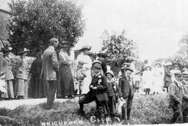 Whichford.  Club at their celebration day