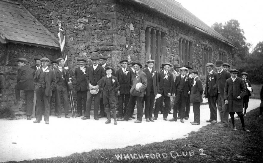 Whichford Club.  1910s |  IMAGE LOCATION: (Warwickshire County Record Office)