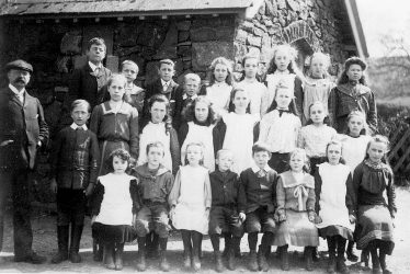 Whichford.  School group