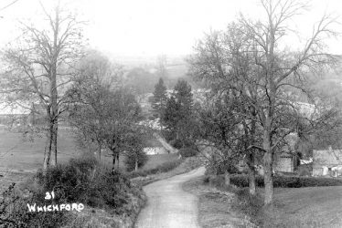 Whichford.  Country road