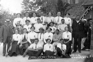 Whichford.  Ladies v. Gentlemen Wake Cricket Match