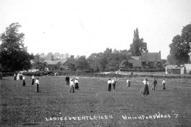 Whichford.  Ladies v. Gentlemen Wake Cricket Match