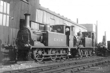 Stratford upon Avon.  "Terriers" railway engines