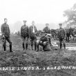 Warwickshire Yeomanry.  Horse Lines