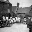 Warwickshire.  Electioneering in a village