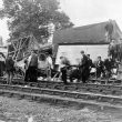 Whitacre, Nether.  Railway accident