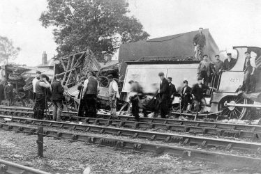 Whitacre, Nether.  Railway accident