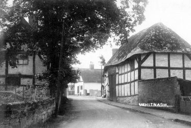 Whitnash.  Cottages