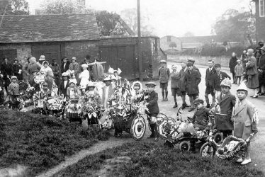 Whitnash.  Prince of Wales visit