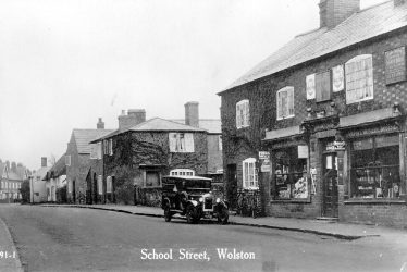 Wolston.  School Street, Post Office