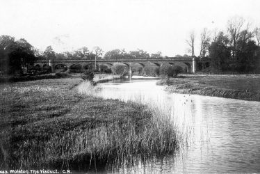 Wolston.  Viaduct over the River Avon