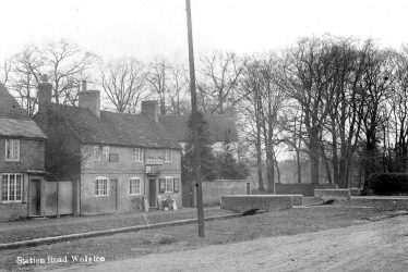 Wolston.  Station Road