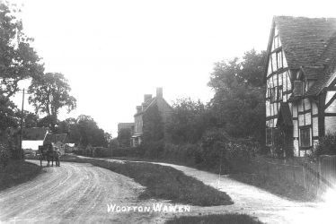 Wootton Wawen.  Village scene