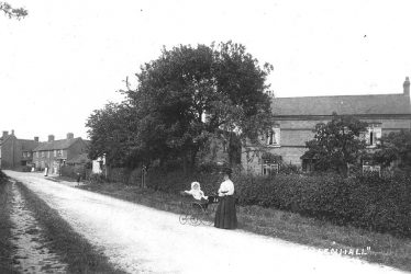 Ullenhall.  Village scene