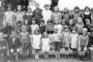 Wootton Wawen.  Church of England school pupils