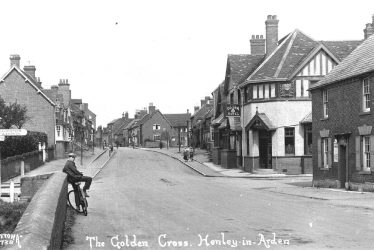 Henley in Arden.  Golden Cross Hotel