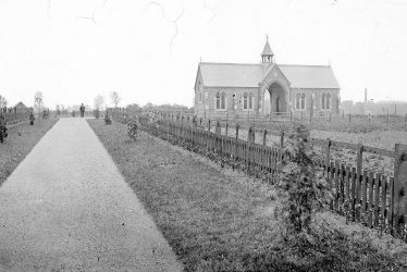 Nuneaton.  Cemetery and chapel