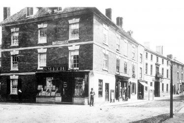 Nuneaton.  Bridge Street from Market Place