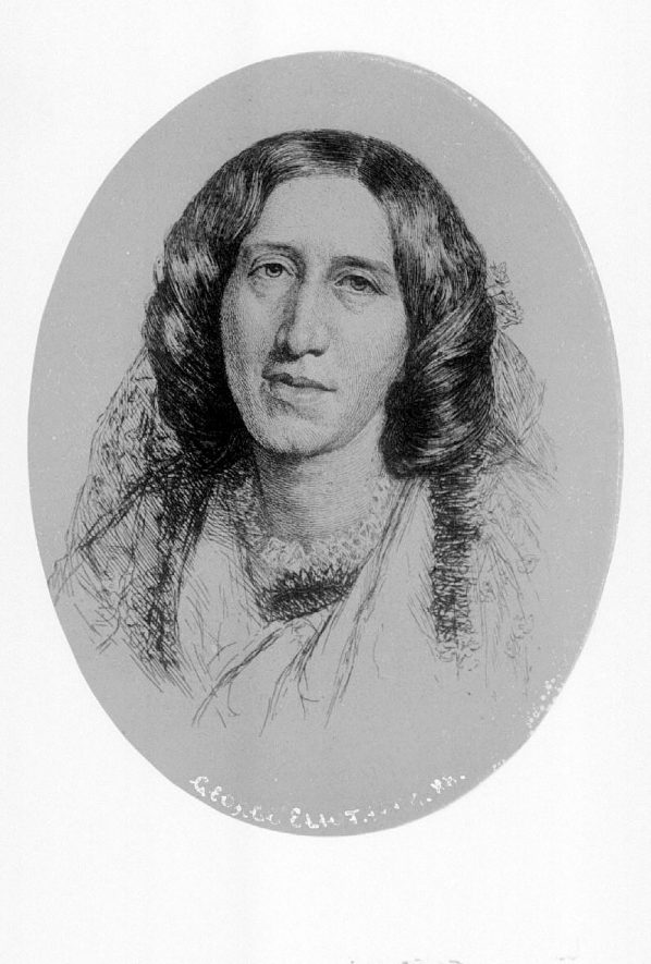 Portrait of George Eliot.  1900s |  IMAGE LOCATION: (Warwickshire Museum Sites and Monuments Record) PEOPLE IN PHOTO: Eliot, George, Eliot as a surname