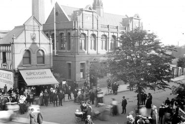 Nuneaton.  Coton Road, Old Library