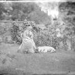 Nuneaton.  Lady with dogs