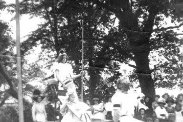Arley.  Empire Day celebrations