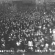 Atherstone.  Crowd for Shrove Tuesday