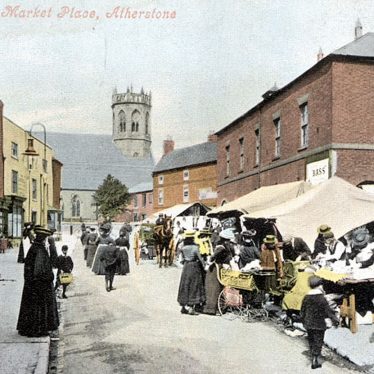 Atherstone.  Market Place