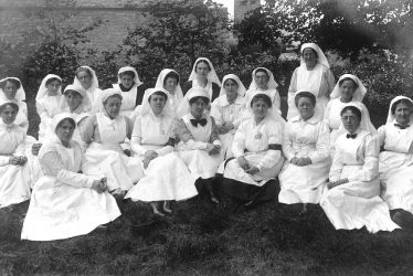 Atherstone.  Group of nurses