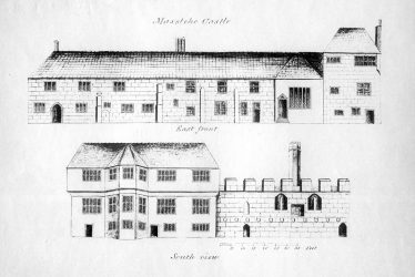 Maxstoke Castle.  East and South fronts