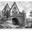 Maxstoke Priory.  North side of gateway