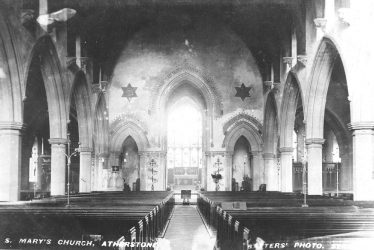 Atherstone.  St Mary's Church, interior
