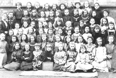 Atherstone.  School group