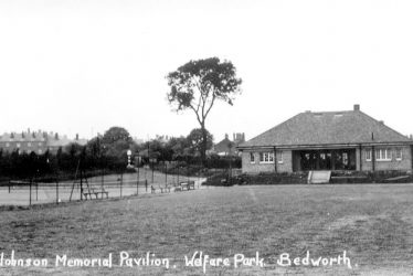 Bedworth.  Johnson Memorial Pavilion