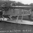 Alcester.  Aeroplane crash