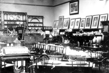 Bedworth.  Collection of antiques