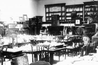 Bedworth.  Collection of antiques