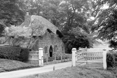 Merevale Hall.  Lodge