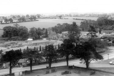Mancetter.  View from the Church Tower