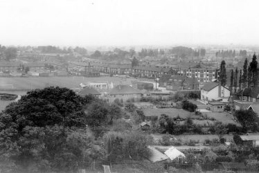 Mancetter.  View from the Church Tower