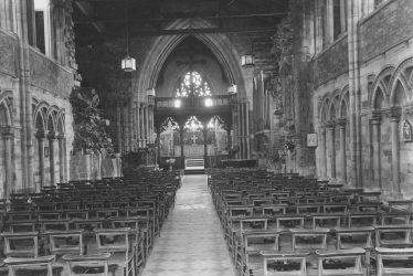 Nuneaton.  St Mary's Abbey church interior