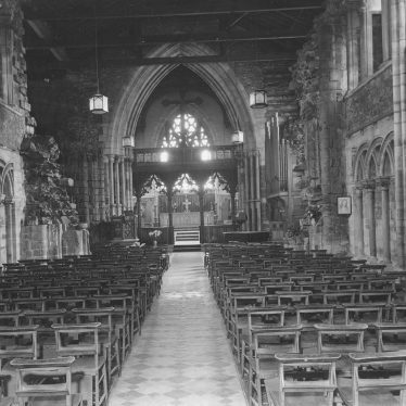 Nuneaton.  St Mary's Abbey church interior