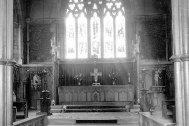 Nuneaton.  St Mary's Abbey church interior