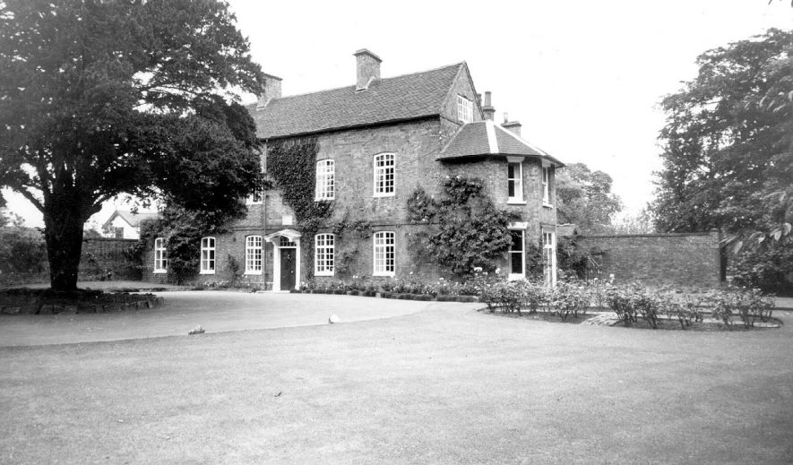 Griff House,  childhood residence of George Eliot.  1960s |  IMAGE LOCATION: (Warwickshire County Record Office)